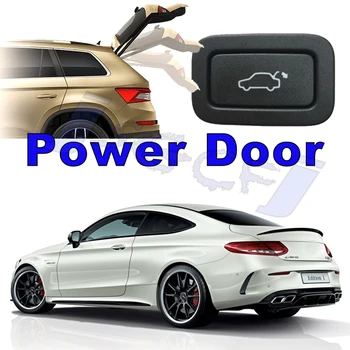 Задняя дверь автомобиля с электроприводом, задняя дверь, Амортизатор стойки багажника, привод для ударного подъема, крышка электрического столба для Mercedes Benz C Coupe MB C205