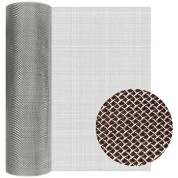 Серая сетка из нержавеющей стали 304, тканый металл, отверстие 30 ячеек 0,07 мм, подходит для вентиляционных решеток, садовых окон и фильтрующих экранов.