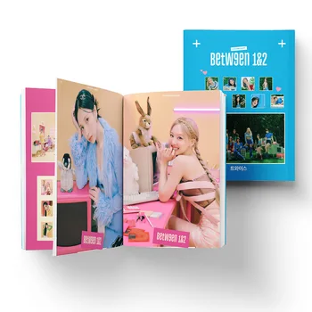 Kpop TWICE Between 1 & 2 Альбомы, открытки, фотопечать, модные плакаты для группы с милыми мальчиками и девочками, подарки для фанатов блокнотов