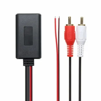 Автомобильный универсальный аудиокабель 2RCA Lotus Bluetooth Audio Cable RCA Аудиокабель Bluetooth AUX Car Bluetooth Cable Plug